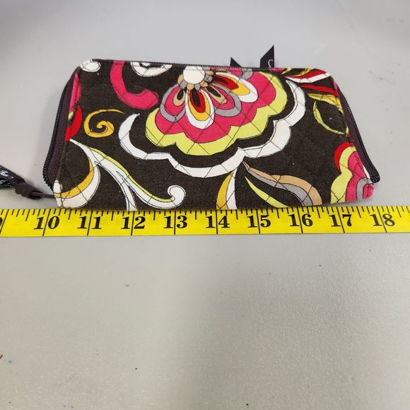 Vera Bradley Shoulder Bag & Zippered Wallet Retired Puccini Print - Picture 11 of 16